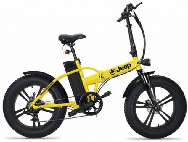 JEEP FAT BIKE BAT. EXTERNA YELLOW